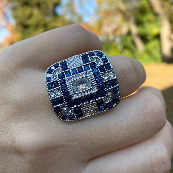 925 sterling silver gorgeous ring - Picture 2 of 4